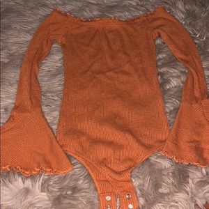 Orange Bodysuit